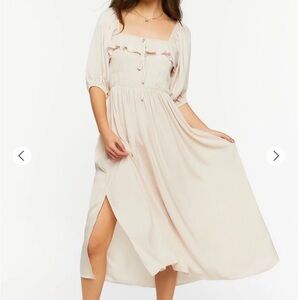Forever 21 peasant Midi Dress